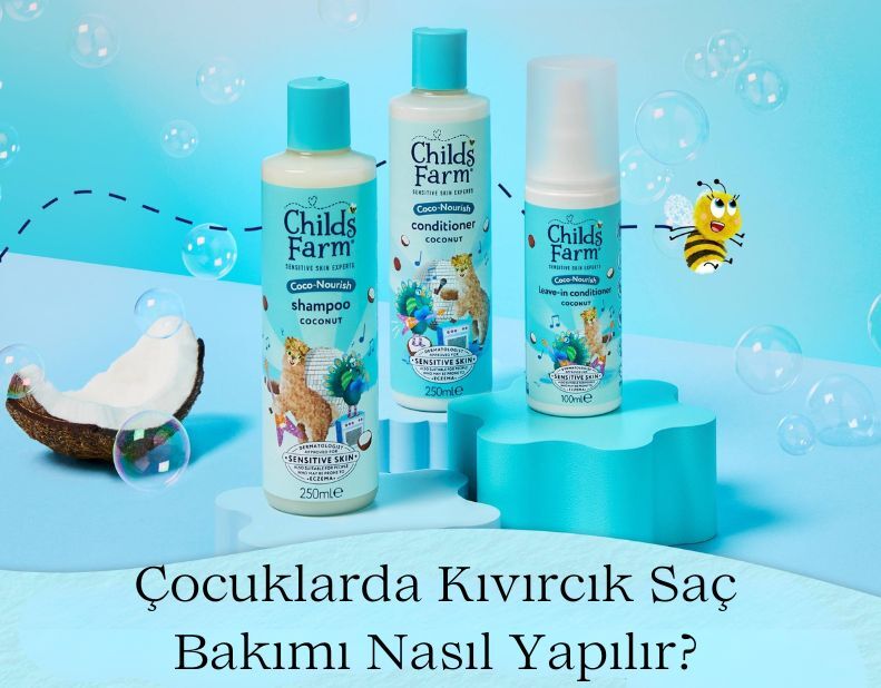 Çocuklarda Kıvırcık Saç Bakımı Nasıl Yapılır? Kuru ve Kıvırcık Saçlar İçin Bakım Rehberi