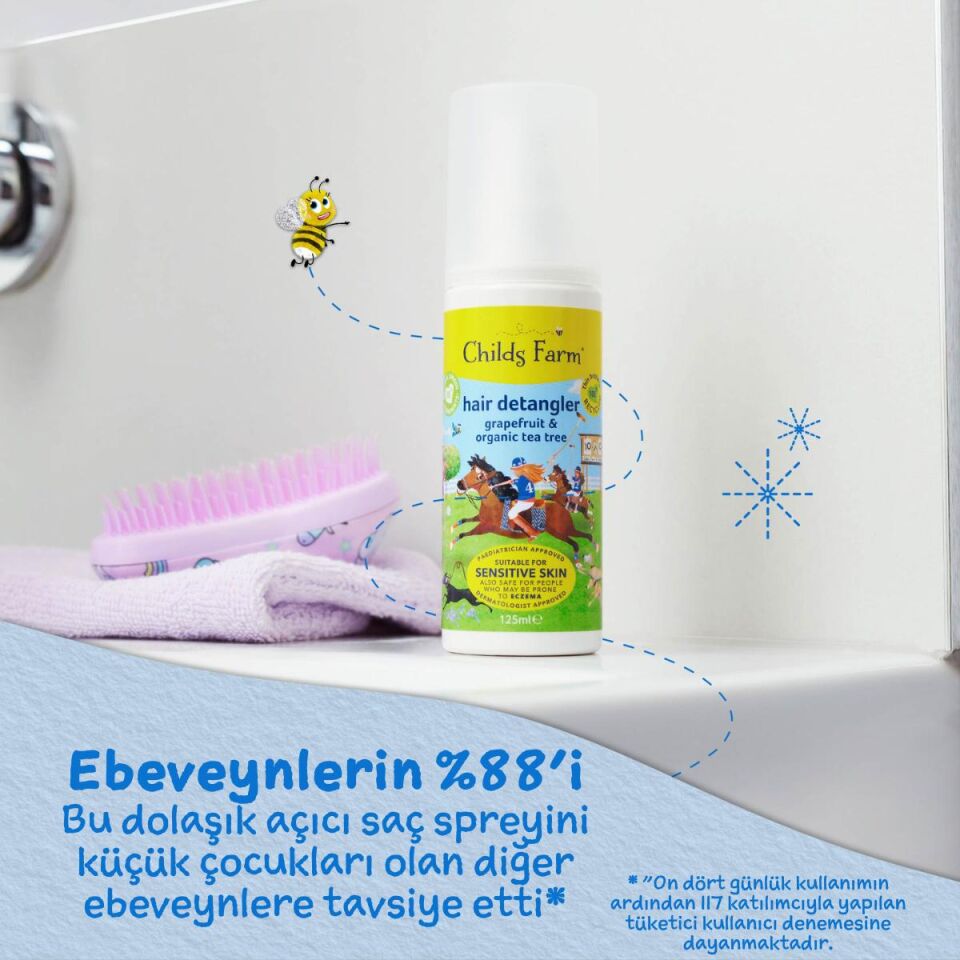 Avantajlı Paket 2'li Çilek ve Organik Nane Özlü Çocuk Şampuan ve Kolay Tarama Spreyi (2 adet)