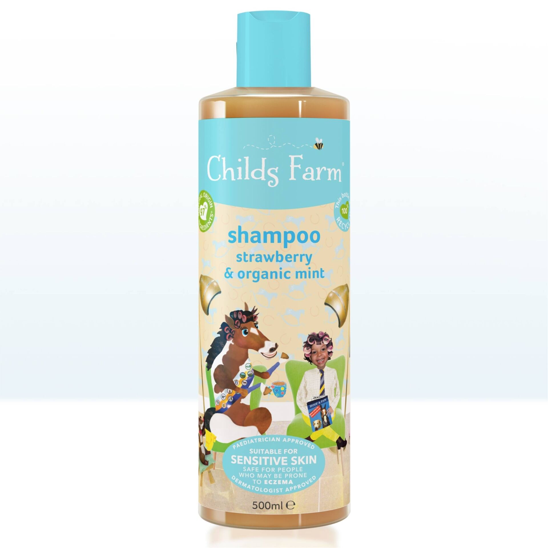 Childs Farm Çilek ve Organik Nane Özlü Çocuk Şampuan 500ml