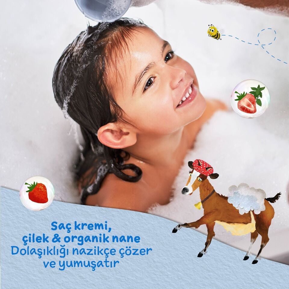 Childs Farm Çilek ve Organik Nane Özlü Çocuk Saç Krem 500ml