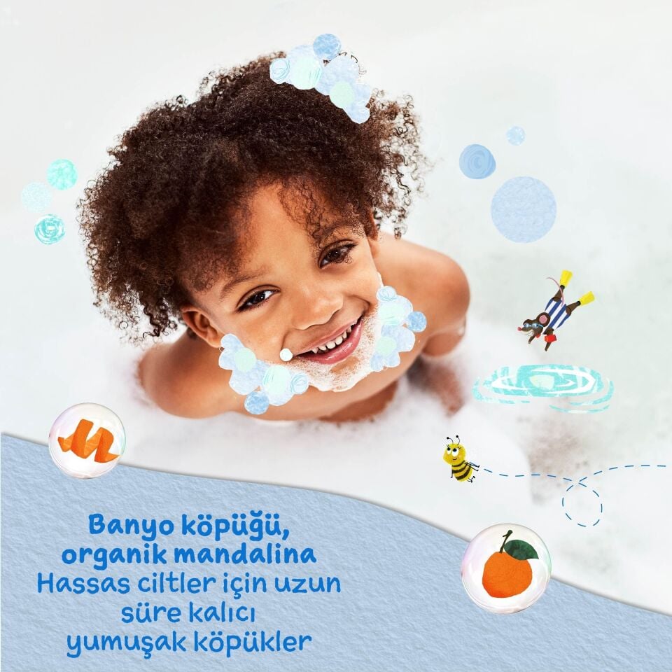 Childs Farm Organik Mandalina Özlü Çocuk Banyo Köpüğü 250ml