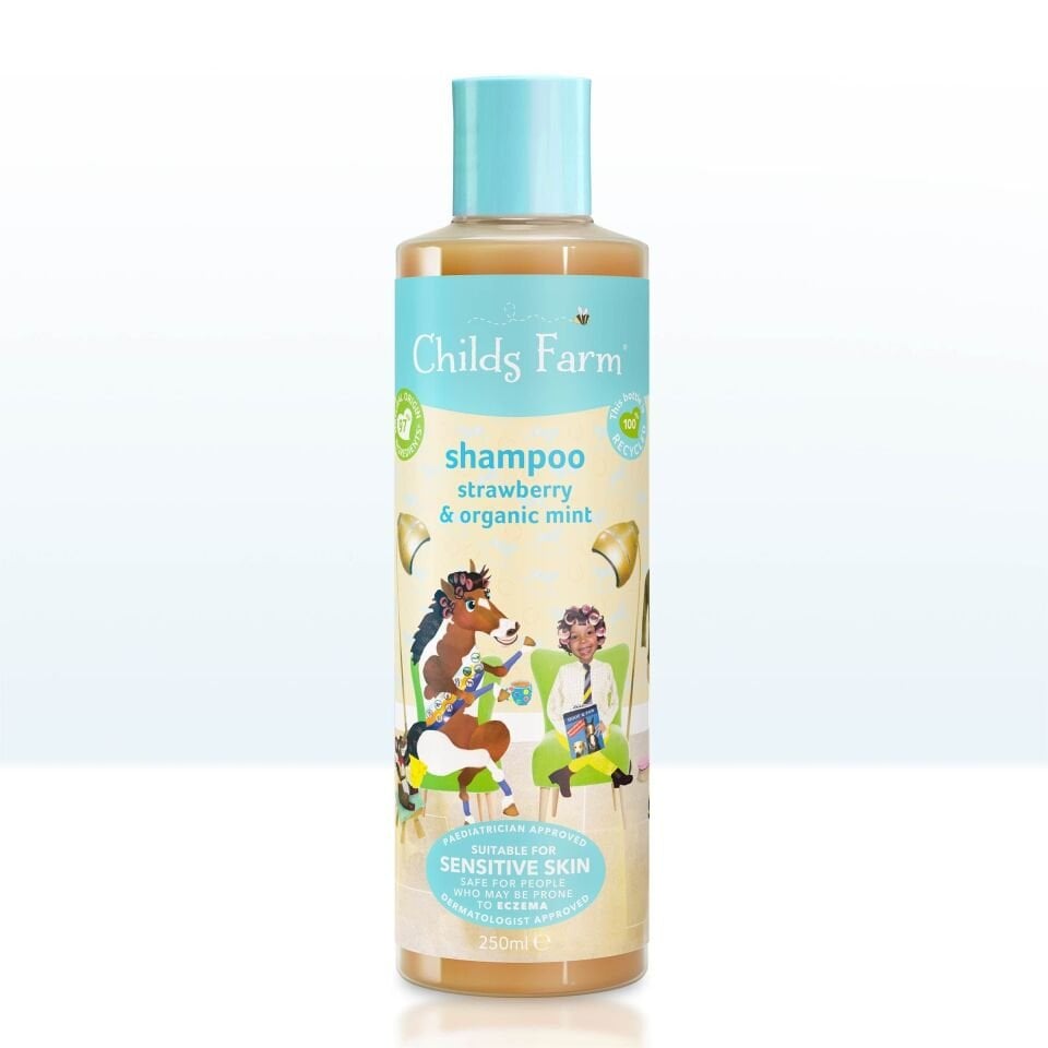 Childs Farm Çilek ve Organik Nane Özlü Çocuk Şampuan 250ml