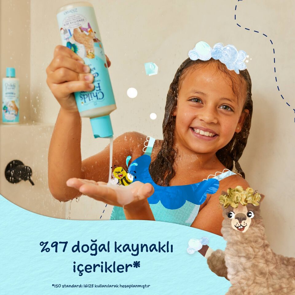 Childs Farm Kuru ve Kıvırcık Saçlar için Hindistan Cevizi Özlü Çocuk Şampuan 250 ml