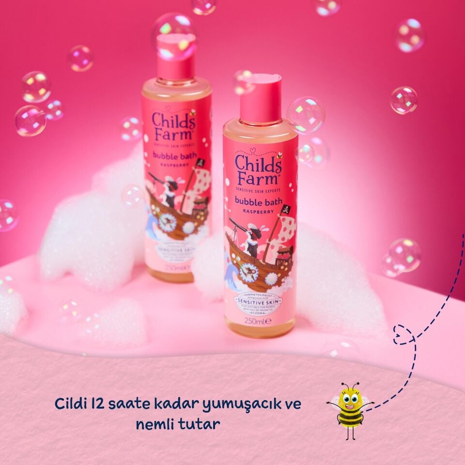 Childs Farm Organik Ahududu Çocuk Banyo Köpüğü  250ml