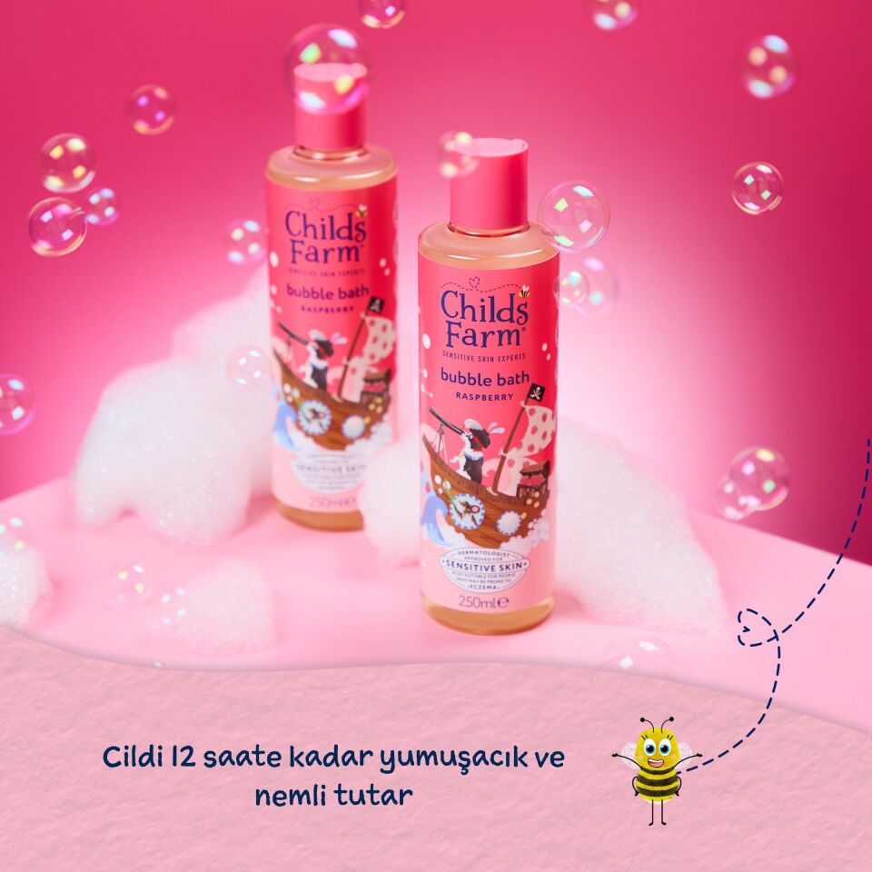 Childs Farm Organik Ahududu Çocuk Banyo Köpüğü  250ml
