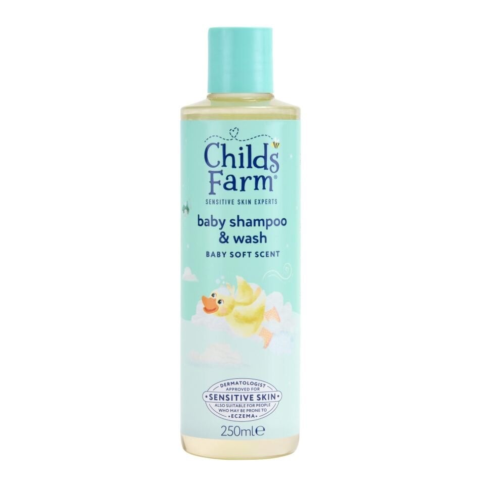 Childs Farm Bebek Saç ve Vücut Şampuanı 250 ml – Aloe Vera ve Salatalık Özlü