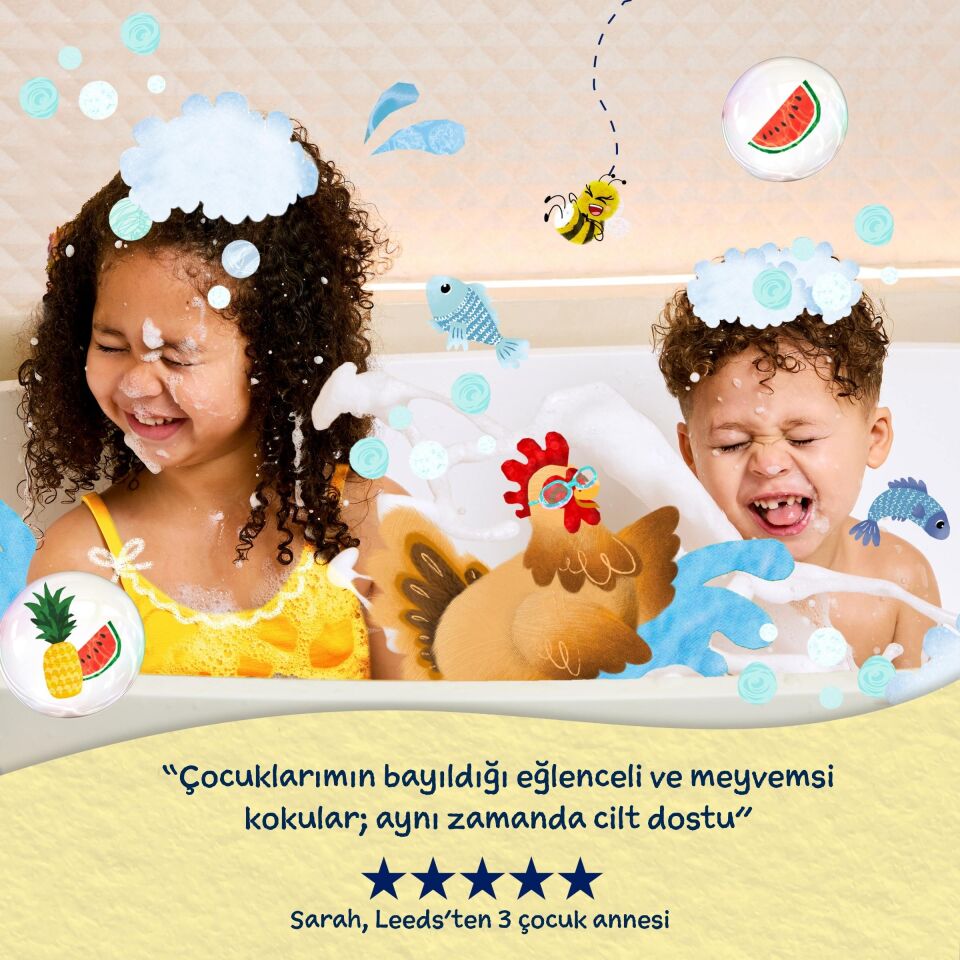 Childs Farm Karpuz ve Ananas Özlü Çocuk Saç ve Vücut Şampuanı 250 ml