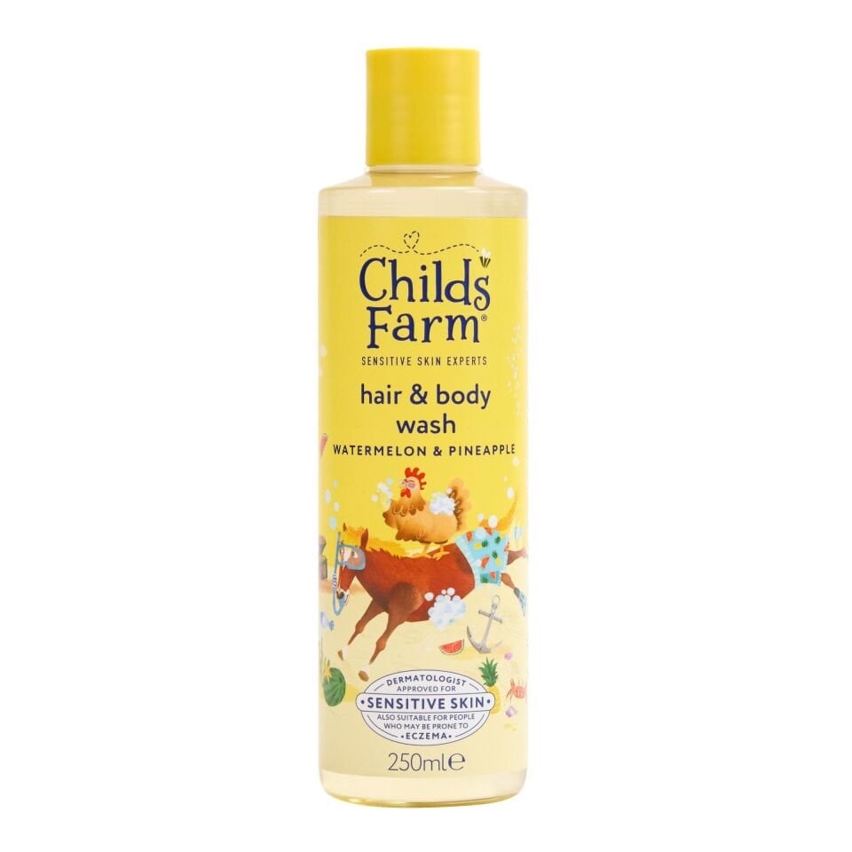 Childs Farm Karpuz ve Ananas Özlü Çocuk Saç ve Vücut Şampuanı 250 ml