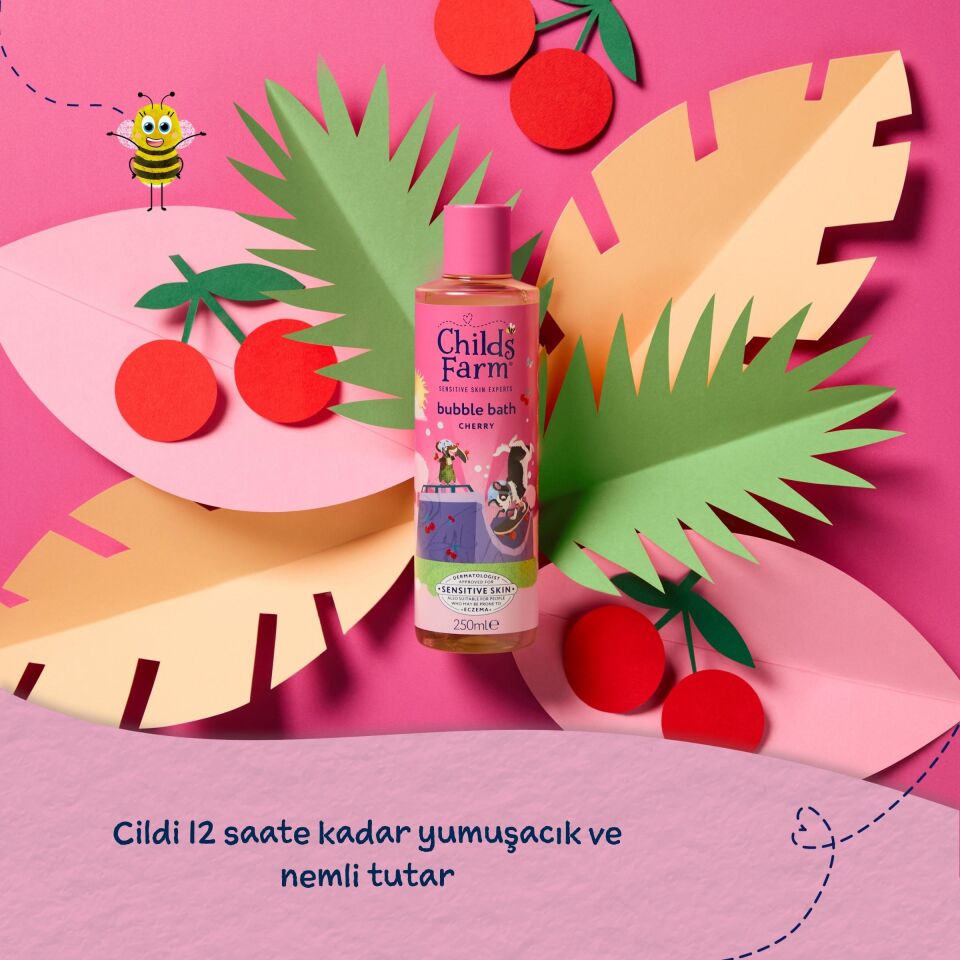 Childs Farm Organik Kiraz Çocuk Banyo Köpüğü 250 ml