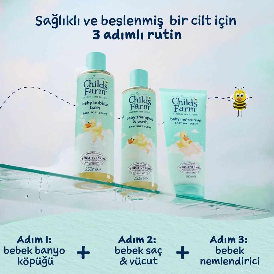 Childs Farm Aloe Vera ve Salatalık Özlü Bebek Nemlendirici 200ml