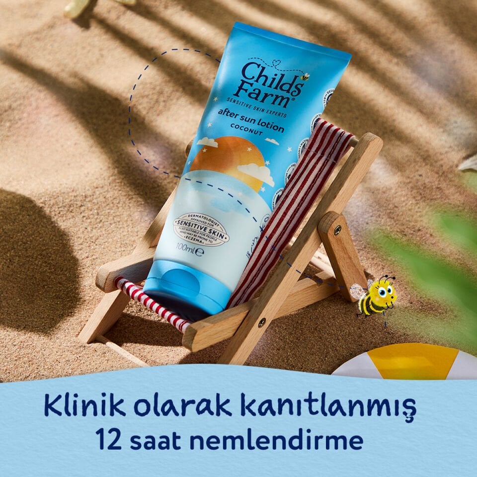 Childs Farm Güneş Sonrası Krem 100 ml – Nemlendirici Bakım
